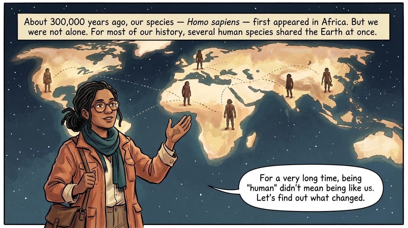 The Human Story — cover art